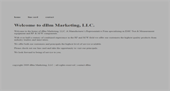 Desktop Screenshot of dbm-marketing.net